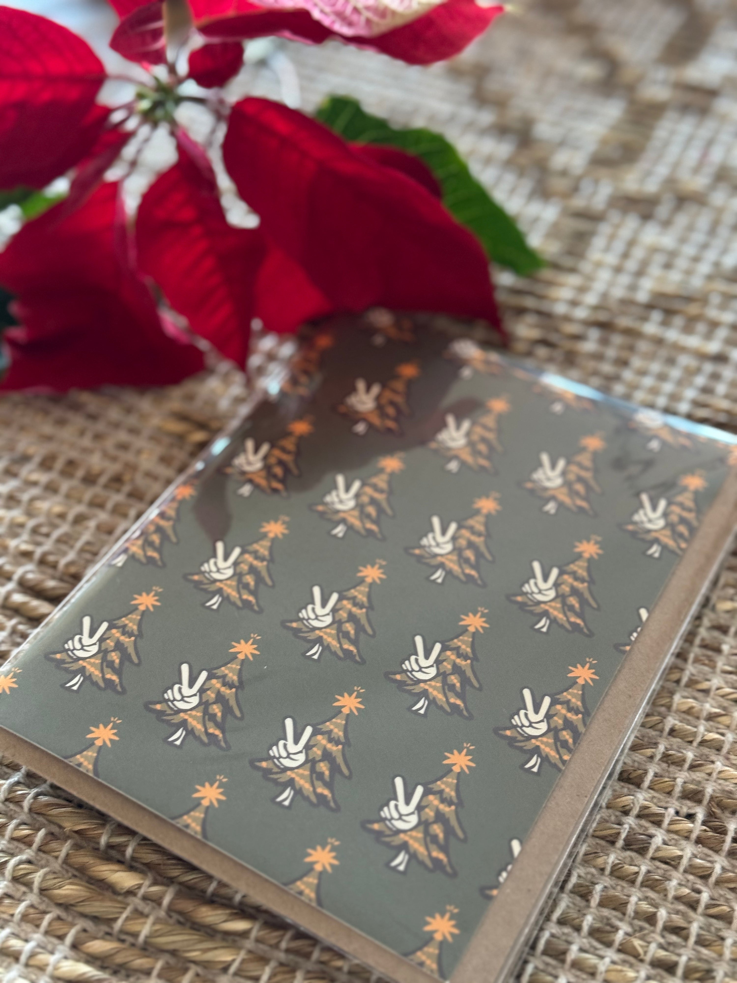 Peace Pine Card