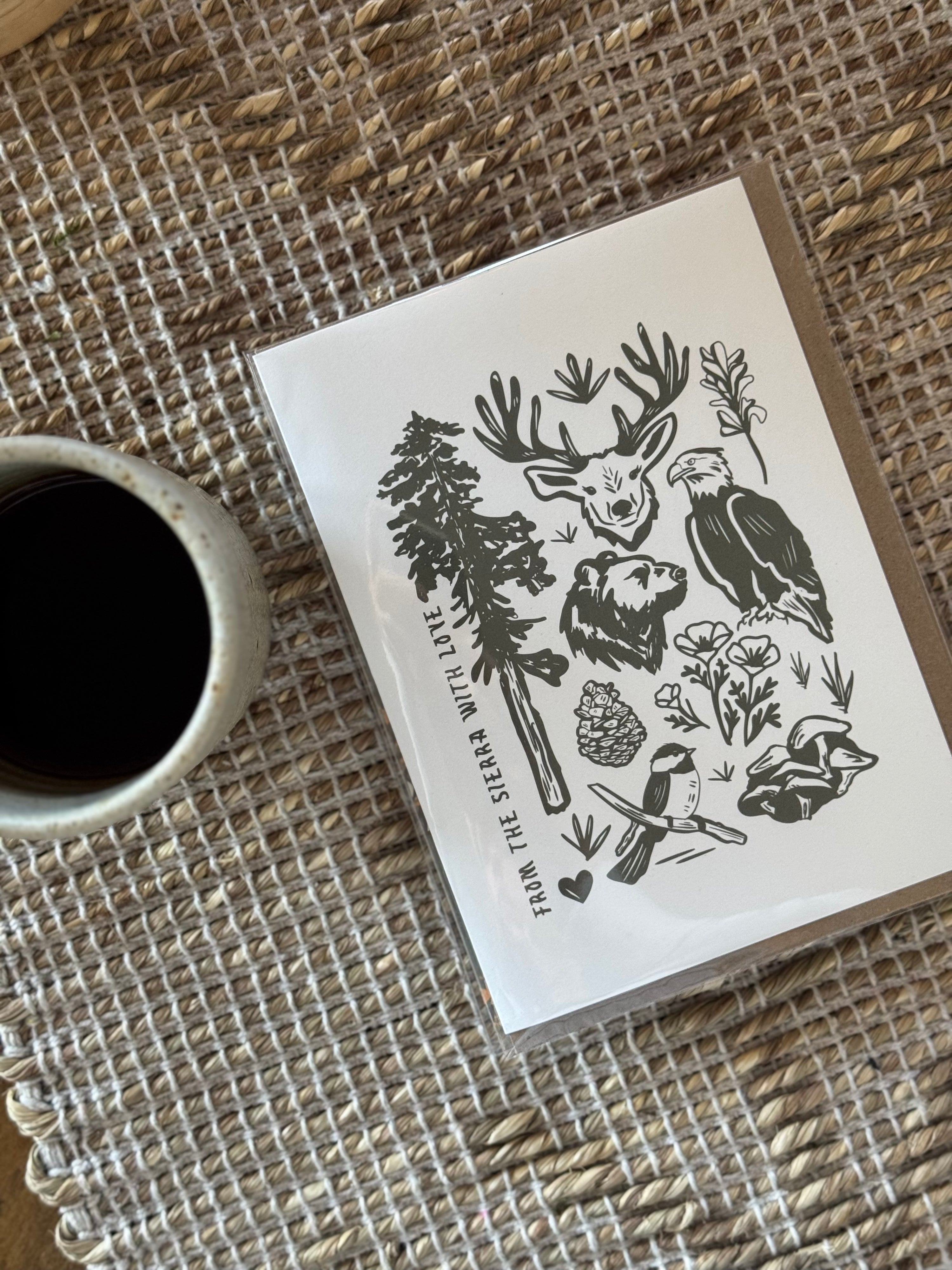 With Love from the Sierra Card